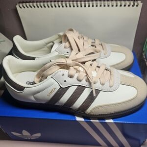 Wmns Samba OG 'Off White Earth Strata Gum ' Sz 6